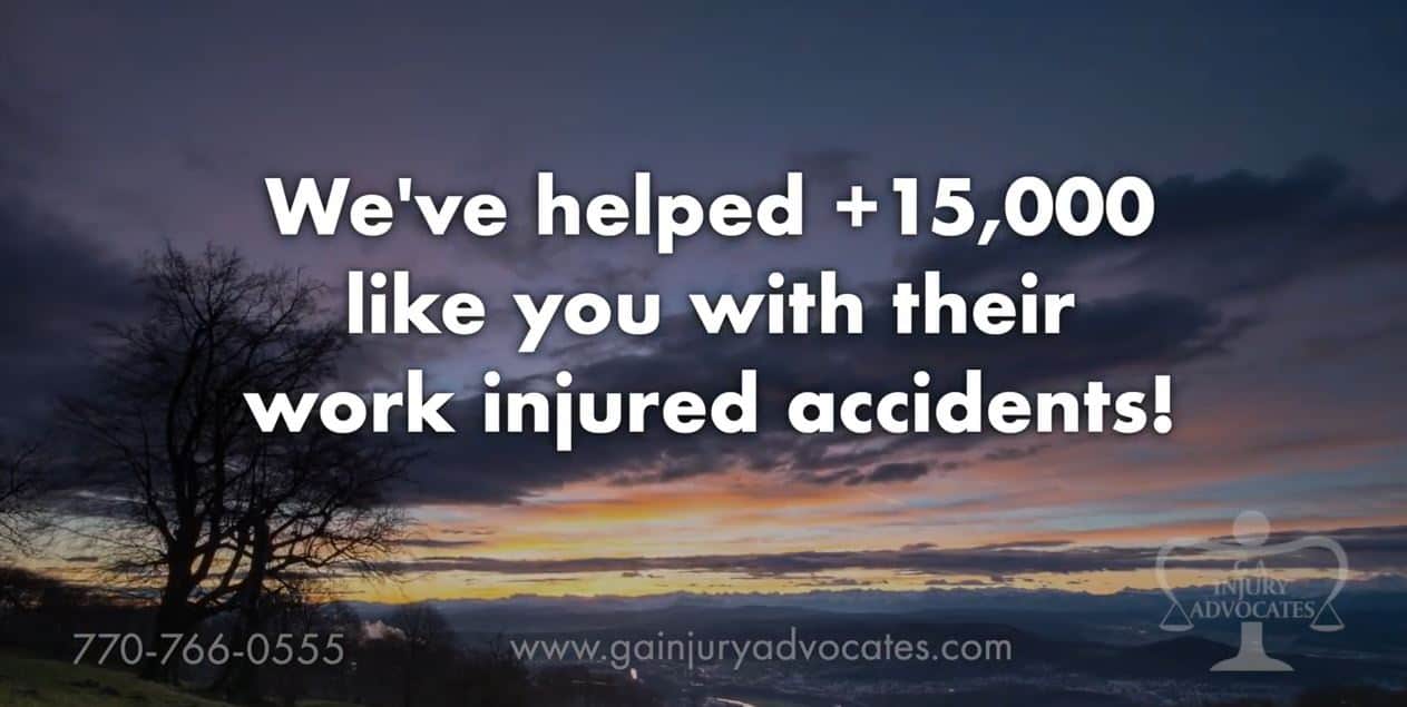 Work accident? We are here to help – Georgia Injury Advocates